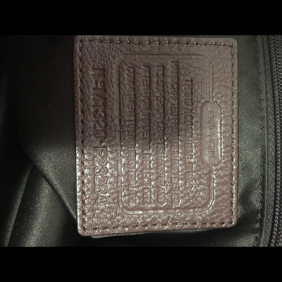 Authentic Coach Leather Bag NWOT - Picture 8 of 15